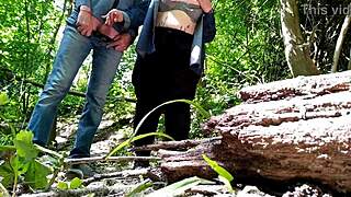 Sexy Fat Stranger Helps Me Cum Outdoors