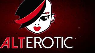 sascha plays with amber luke during tattoo session