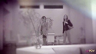 Ever seen mature lesbian in stockings devour her partner’s pussy?