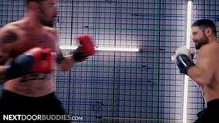 chris damned pounds beau butler's ass fast and hard on next door buddies