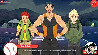 ichiru takes me in the forest and hot springs for gay sex.