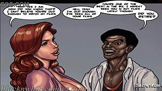 Interracial gangbang with bbc teens running train on pornstar milf.