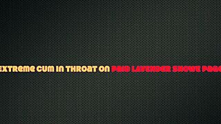 Nerdy dominatrix in heels dominates with deepthroat and ball licking punishment.