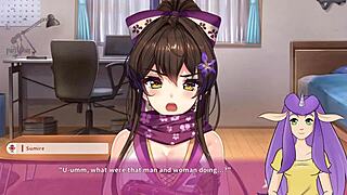 Ninja maid in hot water with her master in this English sub hentai