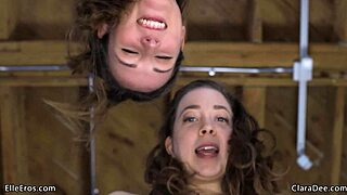 roommates elle eros and clara dee trick into pegging threesome 😈