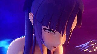 mona encounters slime in this anime hentai cartoon adventure.