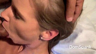 Cute European Girl Feels Intense Pleasure Deep Throating During Casting