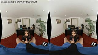 Brunette Pornstar in Office POV Blowjob and Sex. Is This the Big Meeting You've Been Waiting For?