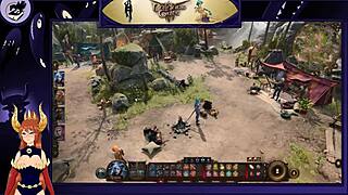 Baldurs Gate 3 - Lex's Lewd Adventure With Big Tits Brunette In Comic!