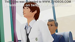 Dean's Pet Femboy Gets Fucked By School Dean In This Wild Scene