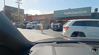 tru kait's big booty getting fucked in lambo by monster cock?