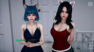 My friend left her husband and fucks me with her big ass!