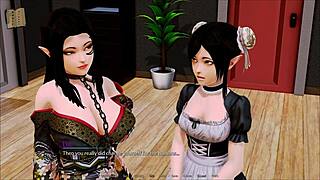 Harem Hotel 35: Anime Game With Detailed Character Interactions