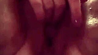 She loves massaging her juicy pussy, wanna watch?