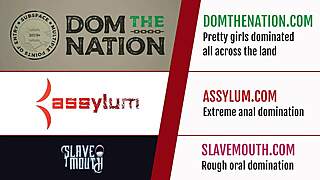 Bound Kinky Slut Gags On Rough Deepthroat