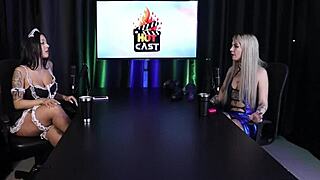 Kyra sheer red sends a message and films her first anal scene with a dwarf actor in lingerie.