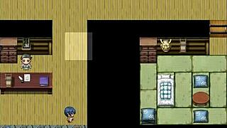 Tanned girl natsuki hentai game ep 18 fucked all night long by the perverted ghost