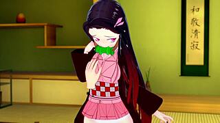 nezuko kimono fucking hentai virgin sucking