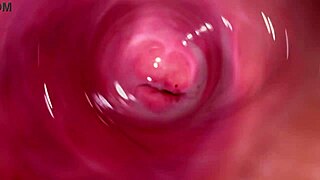 摄像头拉近我奶油湿润阴道特写