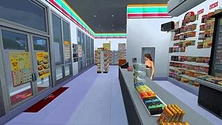 two futanari dominatrix seduce girl for hard anal and facefuck in anime.