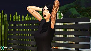 yo, vip escort alice spencer-kim rides hard in anime style!