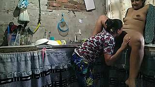 Since my husband’s away, I called my best friend for wild lesbian fun