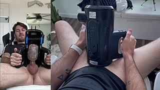 Feeling Excited Trying My New Xspacecup Xt5 Auto-Stroker for the First Time