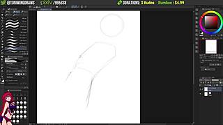 I streamed on picarto with toniwing and trashman, it was fun a.