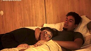 Black metal fan gets piped in both holes and cum covered - no mercy sex?