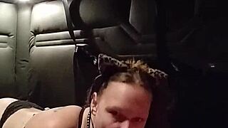 Kitty Performs Blowjob With Buttplug In Ass During BDSM Session