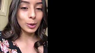 I messed up with these two hot latinas in a threesome, getting facials