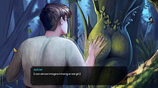 Arm wrestle me for victory, the old rancher challenges.