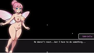 lost lagoon harem hentai game episode 1 with cute naked fairy