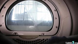 Chubby maid Angela White serves boss with massive tits