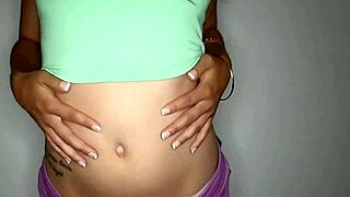 hot gf sprawls on bed for savage sex pounding