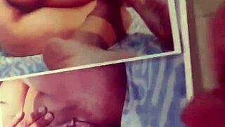 Cum tribute for deep throat performer.