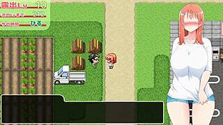 乡下妹子换性感红比基尼暴露狂欢