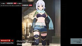 uncensored chris ai cg music video with anime game elements