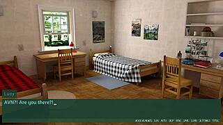 She feels thrill as burglar steals pleasure from cute university girl with big boobs.