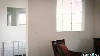 Chubby maid Angela White serves boss with massive tits