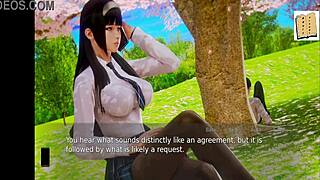 Exploring the world of Academy 74 in this anime hentai game adaptation.