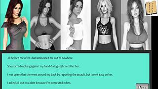 Chick Route in Being a Dick 45: Shaved Cartoon Sex with Fingering