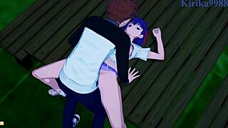 sakura matou and rider fuck shirou emiya intensely in fate stay night hentai