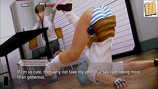 Exploring the world of Academy 74 in this anime hentai game adaptation.