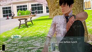 Exploring the world of Academy 74 in this anime hentai game adaptation.