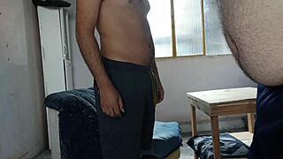 Fat Young 18+ Takes Hard Anal Creampie