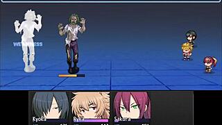 Homem Fica Lambendo a Buceta da Protagonista em Uma Fonte Termal - Bounty Hunter License - Parte 3