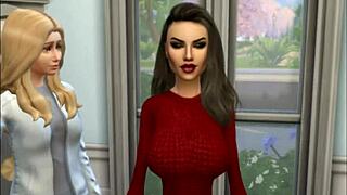 Cougar stalks her prey in Sims 4 chapter one, pure seduction!