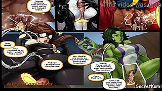 deadpool uses his portals in this hentai gangbang adventure