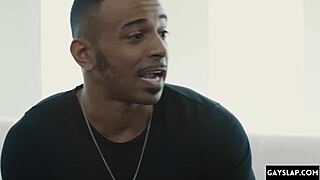 hot gay big black cock action